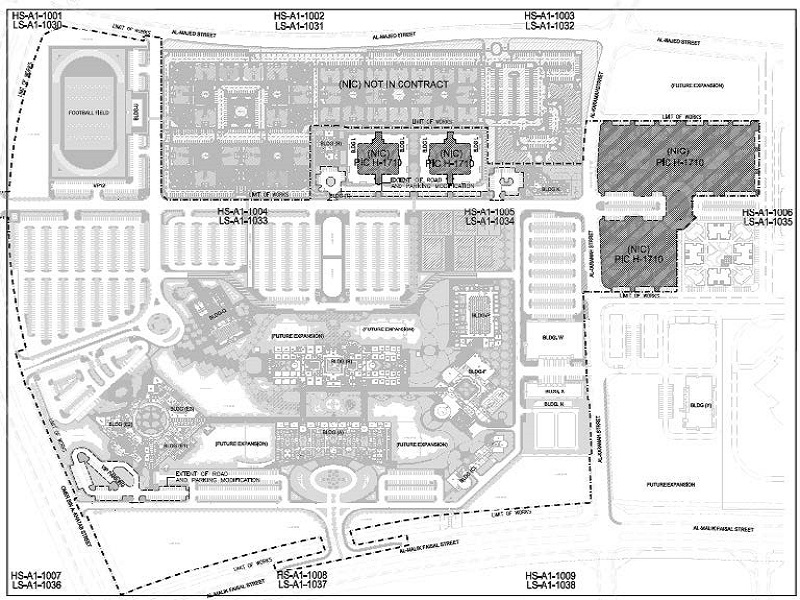 REVIEW AND REDESIGN OF LANDSCAPING FOR YANBU UNIVERSITY COLLEGE, MALE CAMPUS