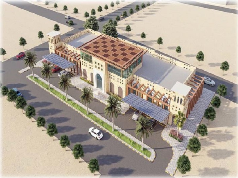 INFRASTRUCTURE, ROADS, AND GUEST HOUSE FACILITIES FOR ENTRANCES TO JAZAN INDUSTRIAL CITY